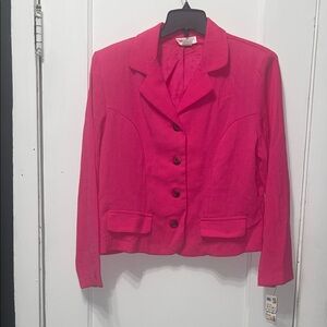 Vintage Women's Pink Blazer